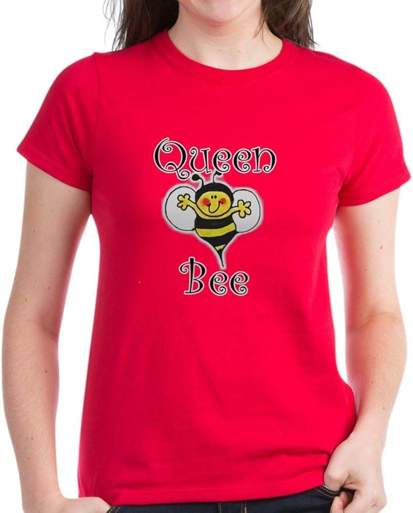 CafePress Queen Bee Womens Cotton TShirt Clothing