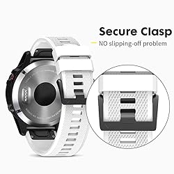 NotoCity Compatible Fenix 5 Band 22mm Width Soft