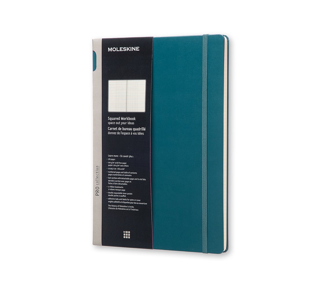 Moleskine 948731 Cahier Couverture rigide A4 quadrille Moleskine