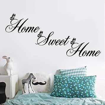Pegatinas De Pared Hogar Dulce Hogar Ingles Proverbios Vinilo Arte Decoracion Del Hogar Dormitorio Dormitorio Etiqueta Mural Amazon Es Bricolaje Y Herramientas
