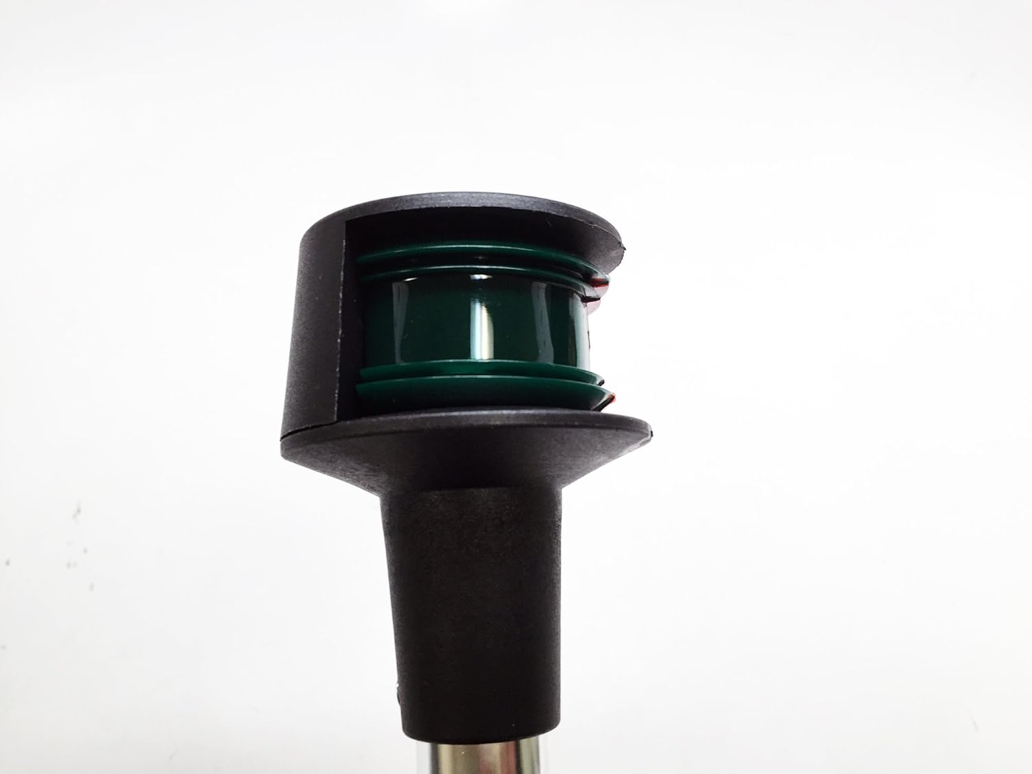 Pactrade Marine Boat Navigation Red/Green Bicolor 13-1/2" Plugin Bow Light Aluminum Post : Sports & Outdoors
