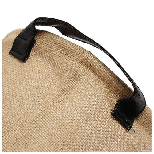 SODIAL(R) Cotton Linen Laundry Hamper Bag Washing Clothes Organizer Basket Bin Storage 1pc represent socks 2329cm