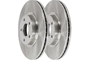 AUTO SHACK AutoShack Front Brake Rotors | Replacement For 2012-2018 Ford Focus 2013-2018 C-Max 1.0L 2.0L FWD | 2-PC Set