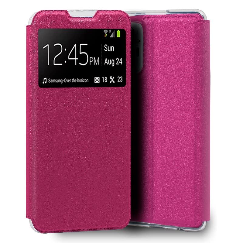 Cool Flip Cover Case for Xiaomi Redmi Note 10 Pro Smooth Pink