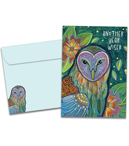 Tree-Free Greetings Geburtstagskarten – 2 Karten Mit Umschlägen, 100 % Recycelt, Kunstvolle Designs