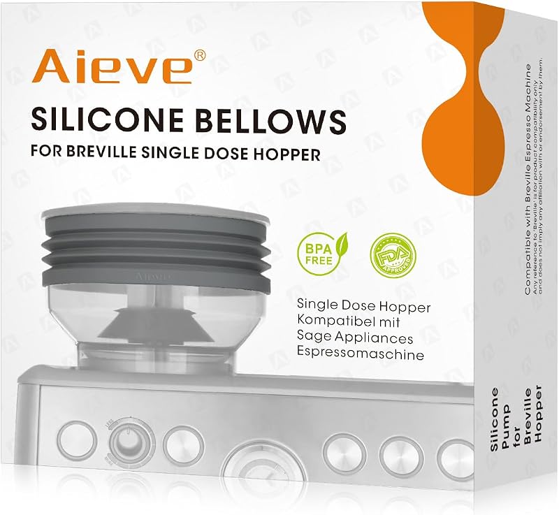 AIEVE Aieve Single Dose Hopper for Sage Silicone Bellows Compatibility