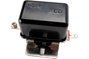 AUTO OCCASION Voltage Regulator External 12V Regulator for Round Back Alternators Replacement for Chrysler Dodge Mopar 1889960 ACR6000 230-10006 for Older Models