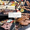 BEEWAY BBQ Grill Mats, Pack of 5 Universal Oven Liners for Bottom of Fan Assisted Ovens - Teflon, Reusable, Washable…