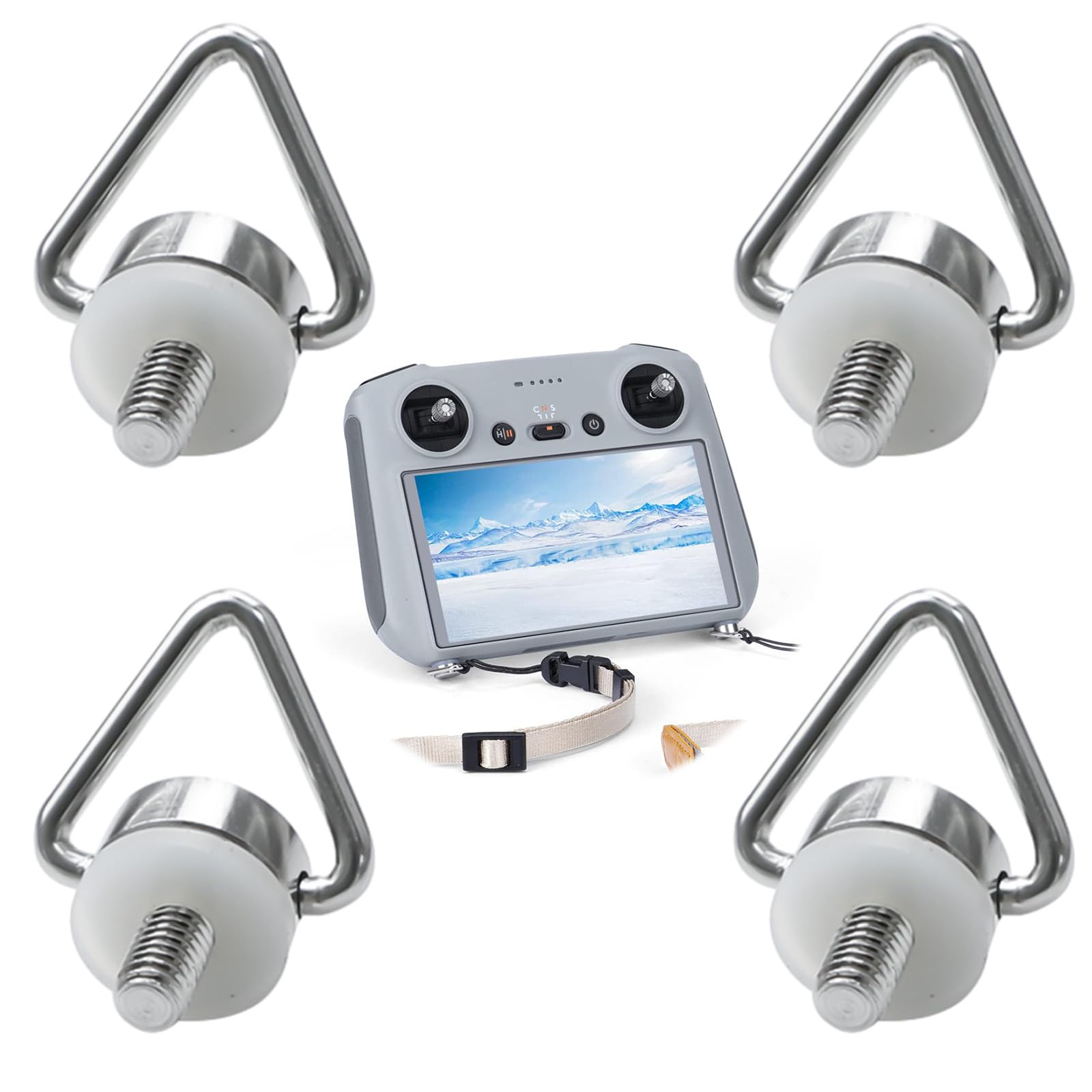 4PCS DJI Mini 3 Accessories - Lanyard, Air 3 Accessories, Drone Accessories, Control Strap, Mini 2 Stainless Steel Screws for RC, Mavic 3 Pro/Classic