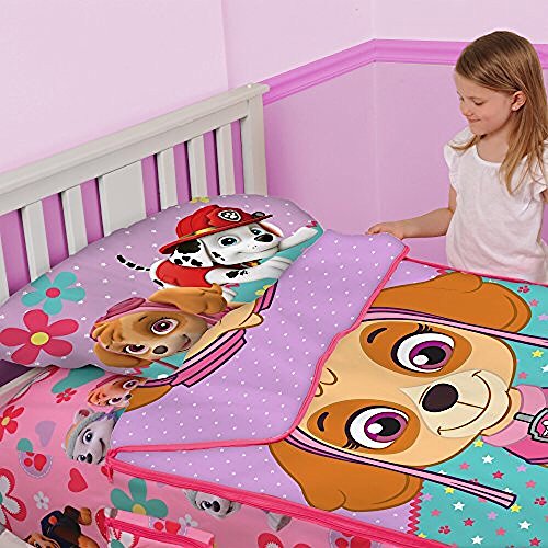Paw Patrol Skye Zip It 3-Piece Girls Twin Bedding Set - Thumbnail 3