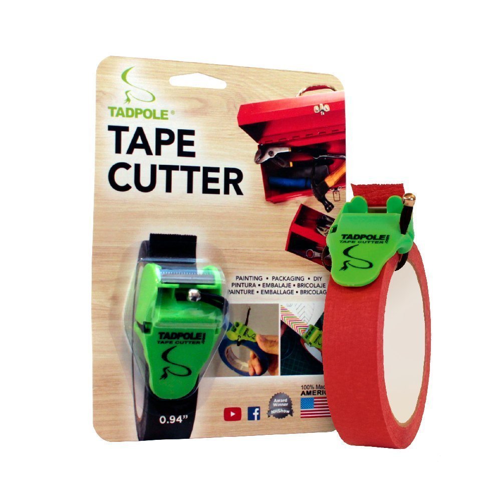 Tadpole Tape Cutter, 1" L x 1" W Office Products