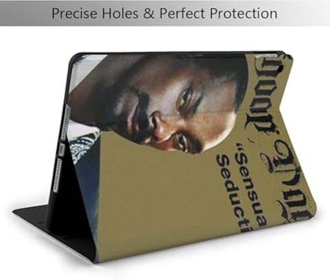 Wehoiweh Snoop D-Ogg - Carcasa antiarañazos fina y ligera con soporte ajustable, función de reposo/activación automática, protección para la espalda, funda para iPad Air3 10.5 iPad 7ª 10.2 talla única