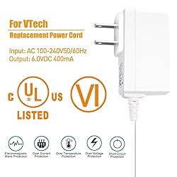 Power Cord for VTech DM221 DM221-2 DM223