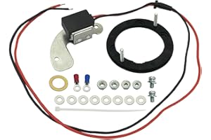 Zieichy 1181 Electronic Ignition Conversion Kit Compatible with 1957-1959 and 1963-1974 AMC V8,For 1957-1974 Buick V8,For 1958-1974 Chevy V8,Replacement 1181 Ignitor Kit
