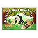Baby PhD Disposable Placemats for Baby, Kids, & Toddlers - Animal Design - Table Mat or Topper for Restaurants, Stick-On Placemat for Travel, Sticky Strips Stay in Place - 3 Designs, Pack of 60