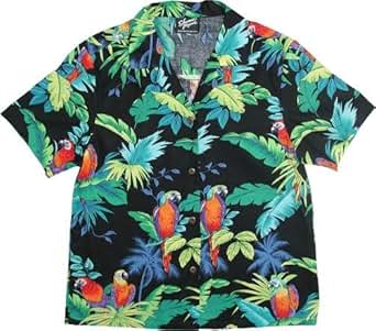 Rainbow Parrot Womens Hawaiian Shirts - Hawaiian Shirts