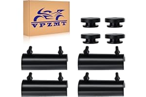 VPZMT Rubber Mounts Support Cushion Hard Saddle Bags for 2014-2025 Harley Street Glide, Electra Glide, Road Glide, Road King, Touring Models (Rubber Mounts 14-25)