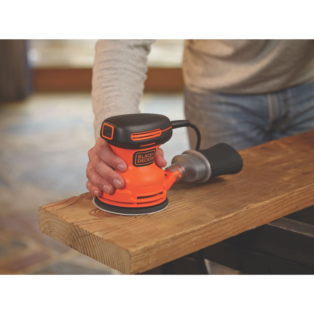 BLACK+DECKER BDERO100 Random Orbit Sander, 5Inch co