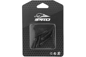 NELboNs Bike Stem Bolts 6PCS M5x18mm Stem Bolts Screws Stainless Steel Bicycle Bolt Parts with Washer for BMX MTB Road Bikes,Black