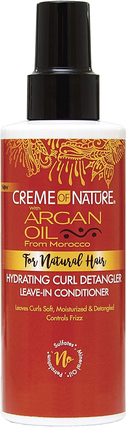 Creme of Nature Argan Oil Hydrating curl detangler Leave In Conditioner 5.1 oz / 150 ML