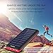 Battery Pack AKEEM Portable Charger 22000mAh External Battery Power Bank with Dual Input Port and Solar charger, 3 USB Ports for iPhone, iPad, Samsung Galaxy, Android and other Smart Devices
