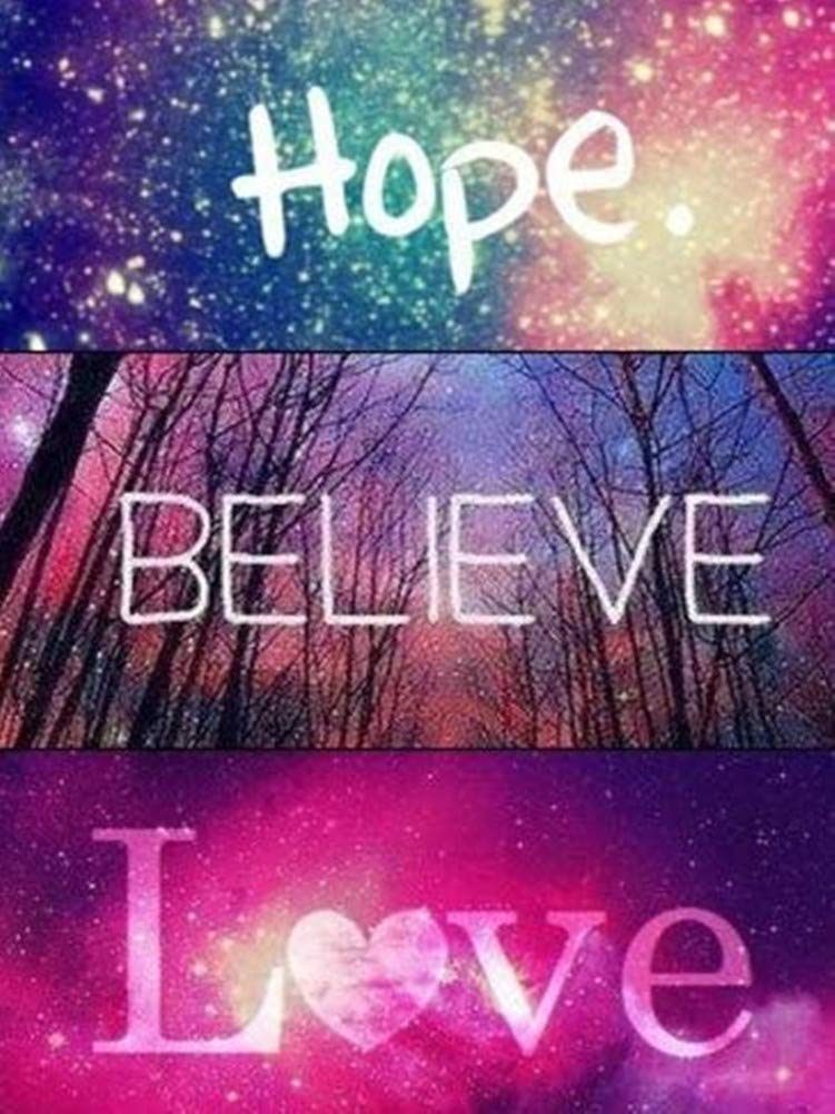 Awesocrafts Cross Stitch Stamped Kits Quotes Inspirational Hope Believe Love Easy Patterns Cross Stitching Embroidery Needlework Kit Supplies (Quotes)