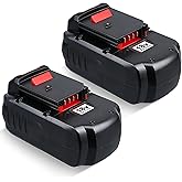 VINIDA 2Packs PC18B 4.8Ah Replacement for Porter Cable 18V Battery Ni-Mh Compatible with Porter Cable Battery 18V PCC489N PC18BL PC18B-2 PCXMVC Cordless Power Tools