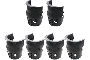 arenmi 6Pcs Billiard Pool Table Pockets Heavy Duty Net Pockets Baskets Drop Bag Billiard Table Drop Bag Net Storage Pocket