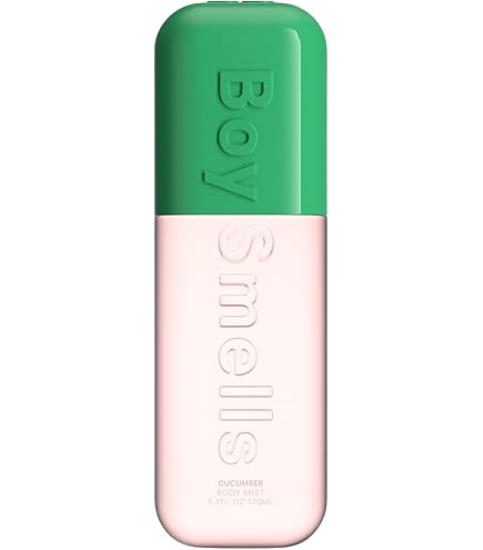 Boy Smells Cuc Hair and Body Mist – 8oz – Cucumber, Mint & Soft Musks – Fresh Green Fragrance