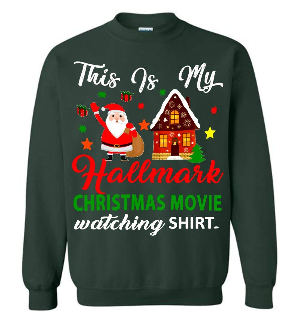 This Is My Hallmark Movies Christmas Watching Shirt Idea 1511 | Jznovelty