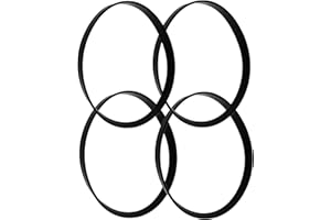 4 Pack Replacement Vacuum Belt for Bissell Style 7/9/10 (P/N 3031120) Compatible with PowerForce Helix, CleanView, and Powerl