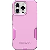 OtterBox iPhone 15 Pro MAX (Only) Commuter Series Case - Run Wildflower (Pink), Slim & Tough, Pocket-Friendly, with Port Protection