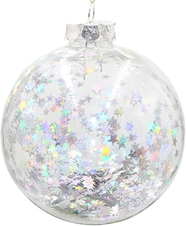 Malloom 1 Boule De Décoration Darbre De Noël De Pc 3 Tailles C 10cm 007