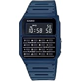 Casio CA53W Vintage Series | Data Bank | 1/100 SEC Stopwatch | Water Resistant | 8 Digit Calculator | Dual Time | Resin Band | Resin Case | Auto Calendar | Daily Alarm | 5 Year Battery