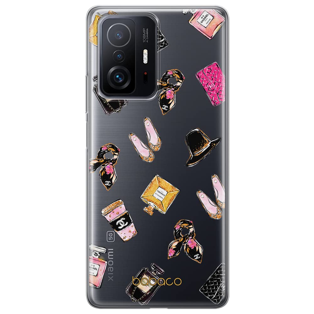 Babaco ERT GROUP mobile phone case for Xiaomi 11T 5G / 11T PRO 5G original and officially Licensed pattern Fashion 002 optimally adapted to the shape of the mobile phone, partially transparent