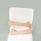 Moccabebe Memory Foam Pillow with Cooling Cover, Bed Pillow for Sleeping, Medium Pillow for Back/Side/Stomach Sleepers, Queen Size