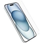 OtterBox iPhone 15 Pro MAX (Only) Glass Screen Protector, Flawless Touch Response, Fingerprint Resistant, Easy Installation