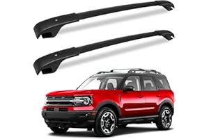 FengYu Roof Rack Cross Bars Compatible with Ford Bronco Sport on Road Base & Bigbend 2021-2025 & Outer Banks 2021,Aluminum Crossbars Rails Rooftop Cargo Racks Luggage Ski Bike Snowboard Carrier