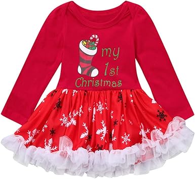 infant christmas dress