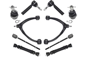 HAWK BROTHER Suspension Kit Front Control Arm Ball Joint Sway Bar Inner Outer Tie Rod End Link Replacement for Chevy Avalanche Silverado1500 Suburban 1500 Tahoe/Cadillac Escalade/GMC Sierra 1500 Yukon