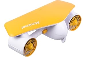 Mankeel Electric Underwater Scooter, Sea Scooter 600W Dual Motors with Action Camera Mount for Kids/Adults, Water Scooter 50M Waterproof for Scuba Diving Snorkeling Pool Sea Adventures