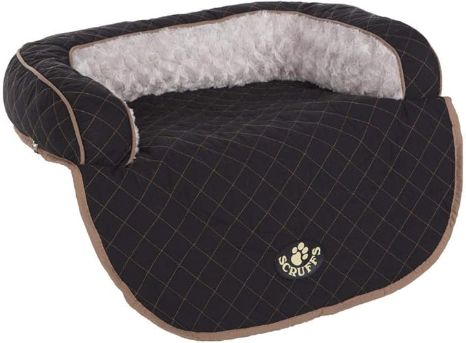 Scruffs Black Wilton Sofa Dog Bed Small Amazon.co.uk Pet Supplies