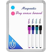 VUSIGN Small Dry Erase Whiteboard, 8.5 x 11 Inches White Board for Kids, Students, Fridge, Locker, Mini Dry Erase Board