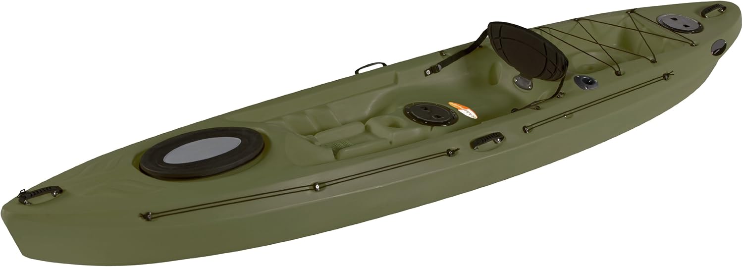 Amazon Com Future Beach Sit On Top Fishing Kayak Seaweed Sports Outdoors