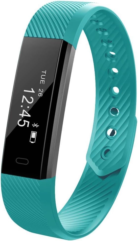 Muzili Fitness Activity Tracker, 11TT YG3 Sports Bracelet Wristband Pedometer Smart Band with Step Tracker/Calorie Counter/Sleep Monitor/Call Notification Push for iPhone iOS and Android Phone