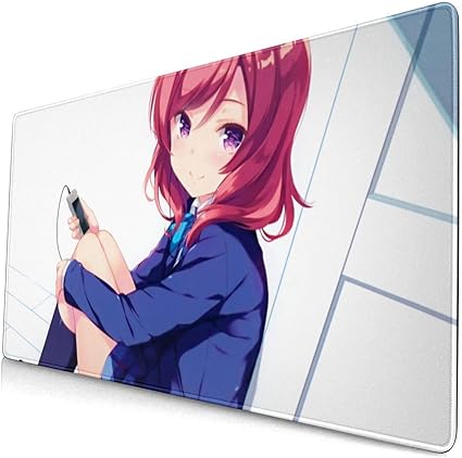 Amazon マウスパッドラブライブ Lovelive 水洗い 超大型マウスパッド ゲーミングマウスパッド 防水キーボードマット 防水 滑り止めベース ステッチエッジ コンピューターとデスク用の超滑な表面 スムーズで軽い操作感 低摩擦 耐久性が強い 特選な水洗い素材
