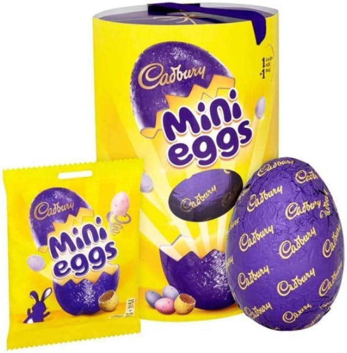 Cadbury Mini Eggs Large Easter Egg 256g Amazon.co.uk Grocery
