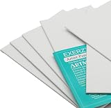 EXERZ 15x20cm Canvas Panels 6pk 3mm 280gsm 100% Cotton Triple Primed view 5