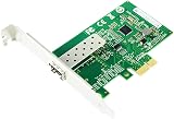 Bcowtte I210AS PCIe X1 Gigabit SFP Fiber Optic Network Card Desktop Server 1 view 5