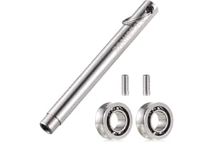 HXBER Yoyo Replacement 2pcs 10 Ball Unresponsive Yoyo Bearings with Axles and Bearing Remover Tool